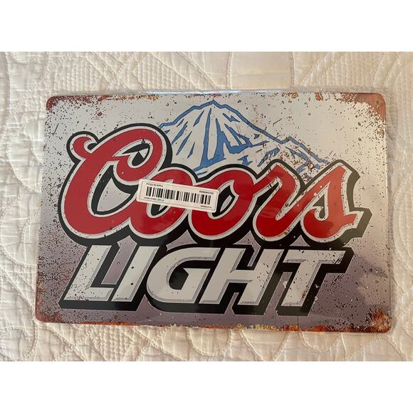 Coors Light tin sign - Picture 2 of 2